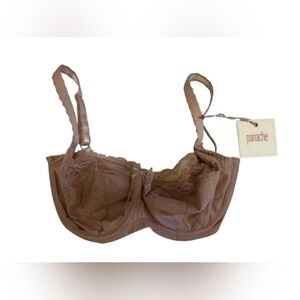 Panache NWT Jasmine Balconnet Caramel Bra Nude Size 30G